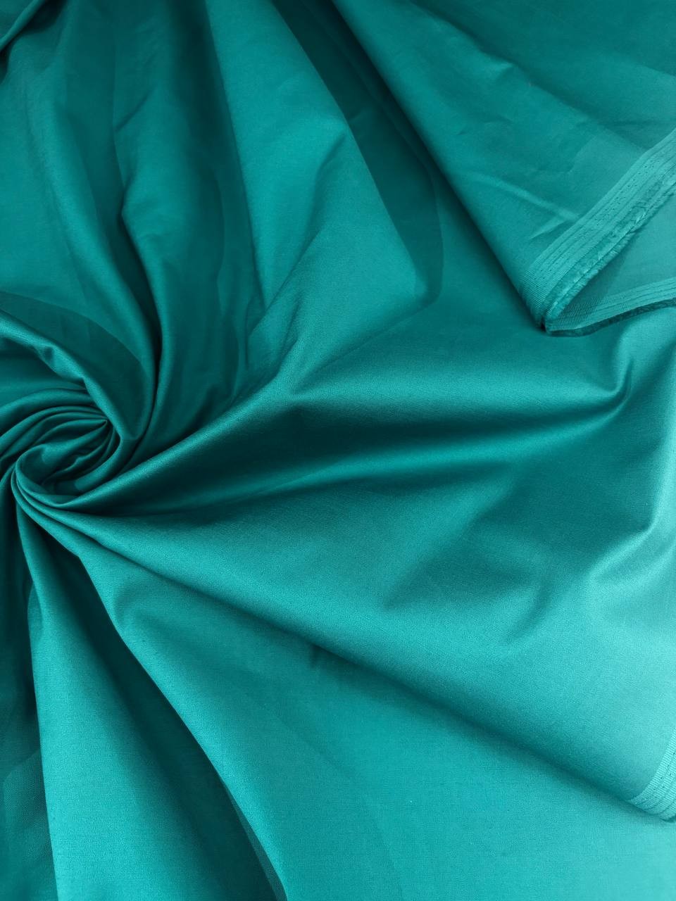 ASIA Black Cotton Sateen 