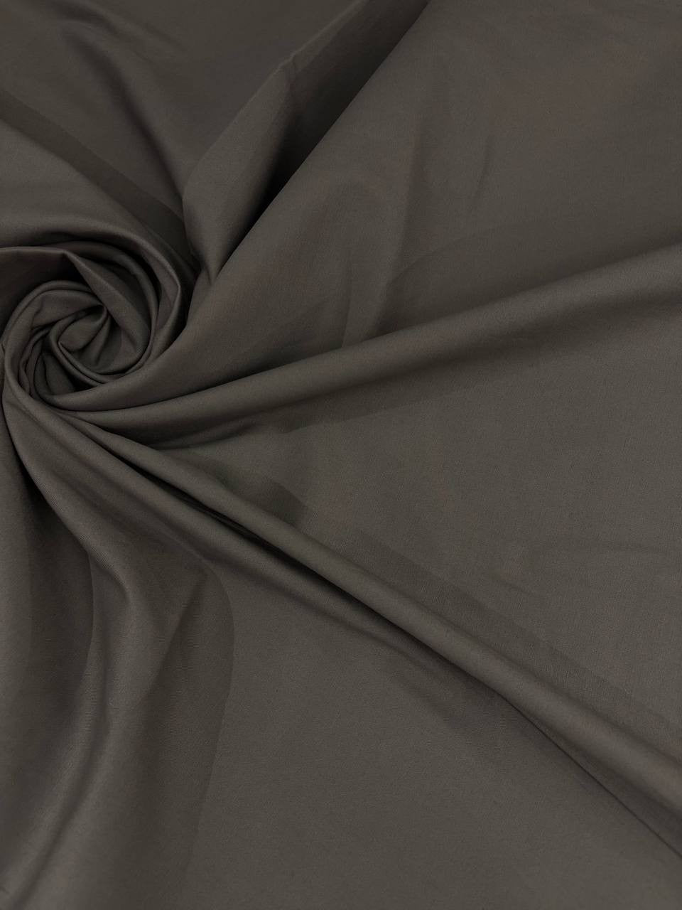 ASIA Black Cotton Sateen 