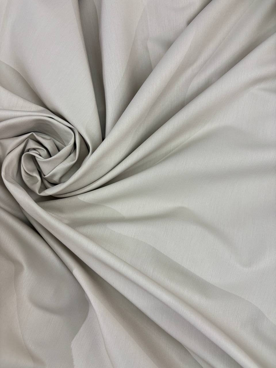 ASIA Black Cotton Sateen 