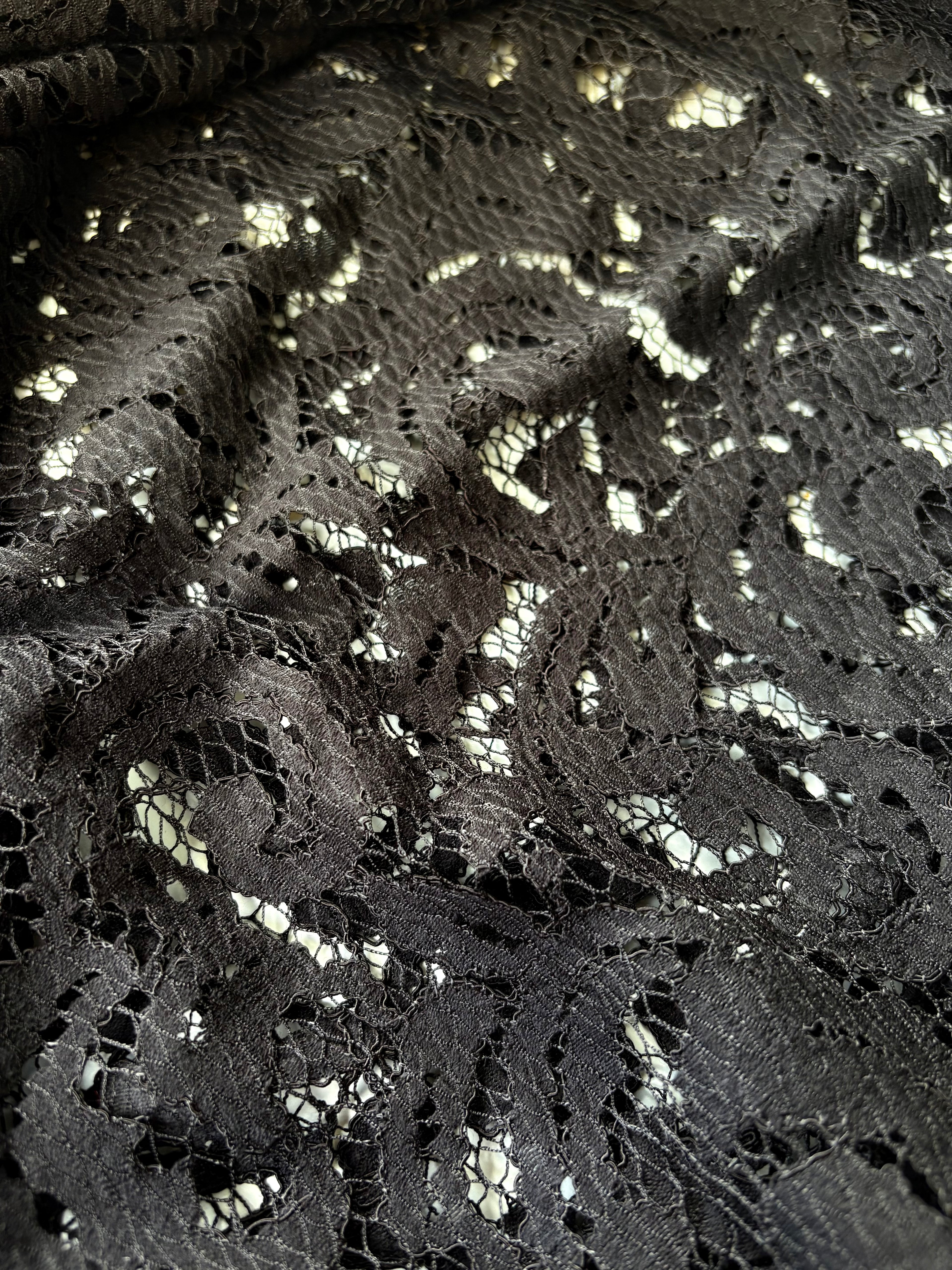Pizzo Macramè Nero