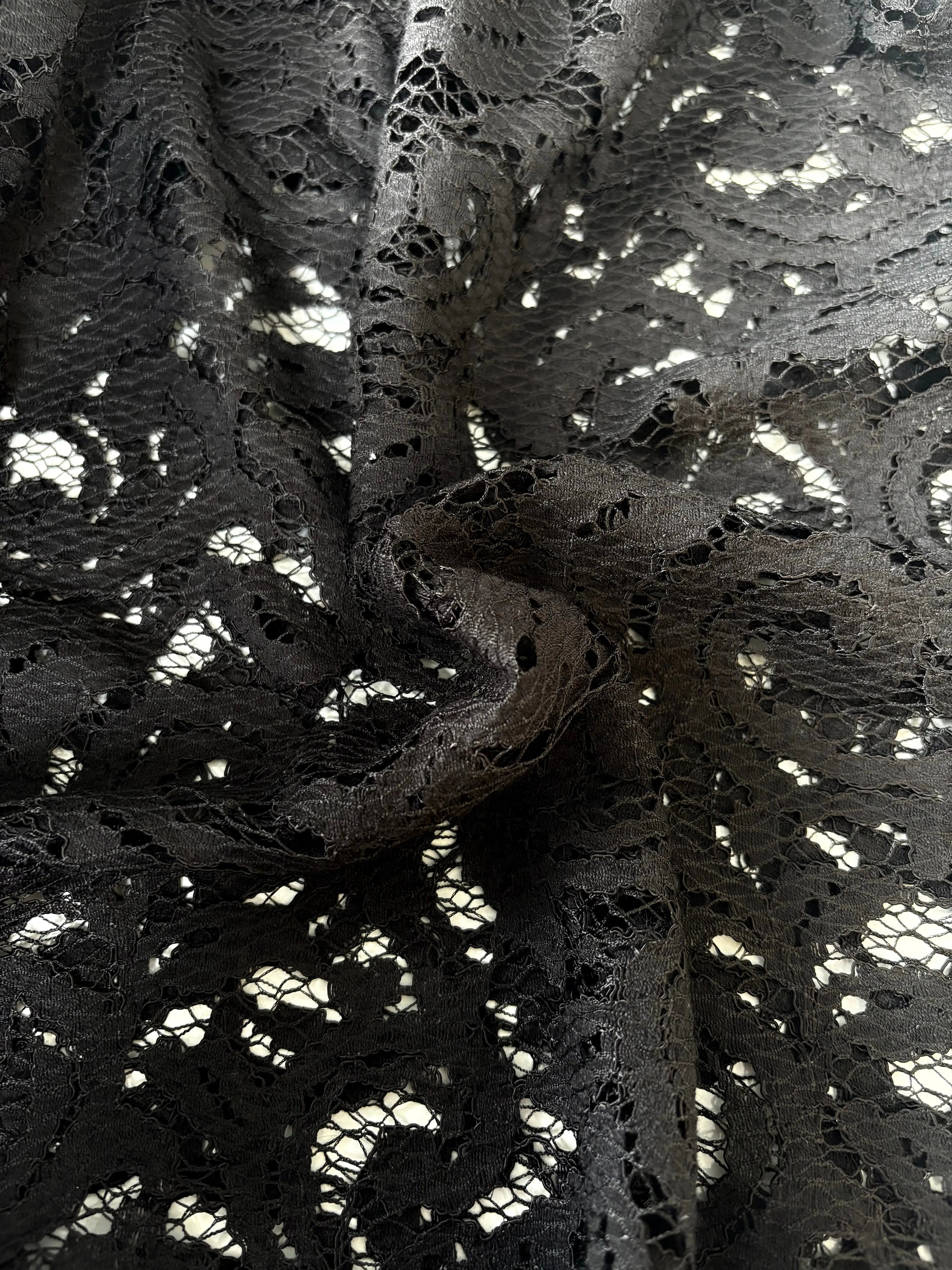 Pizzo Macramè Nero
