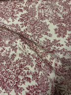 Tessuto Cotone Arredo Tela de Jouy