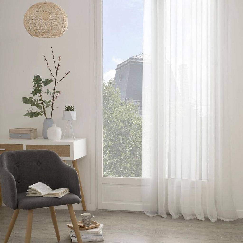 Georgette Tenda Bianco Seta 320H