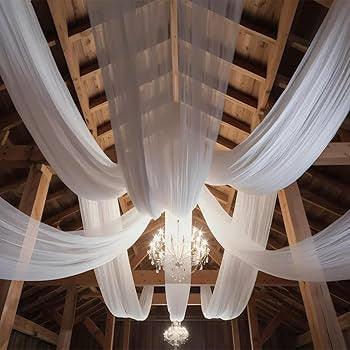 Georgette Tenda Bianco Seta 320H