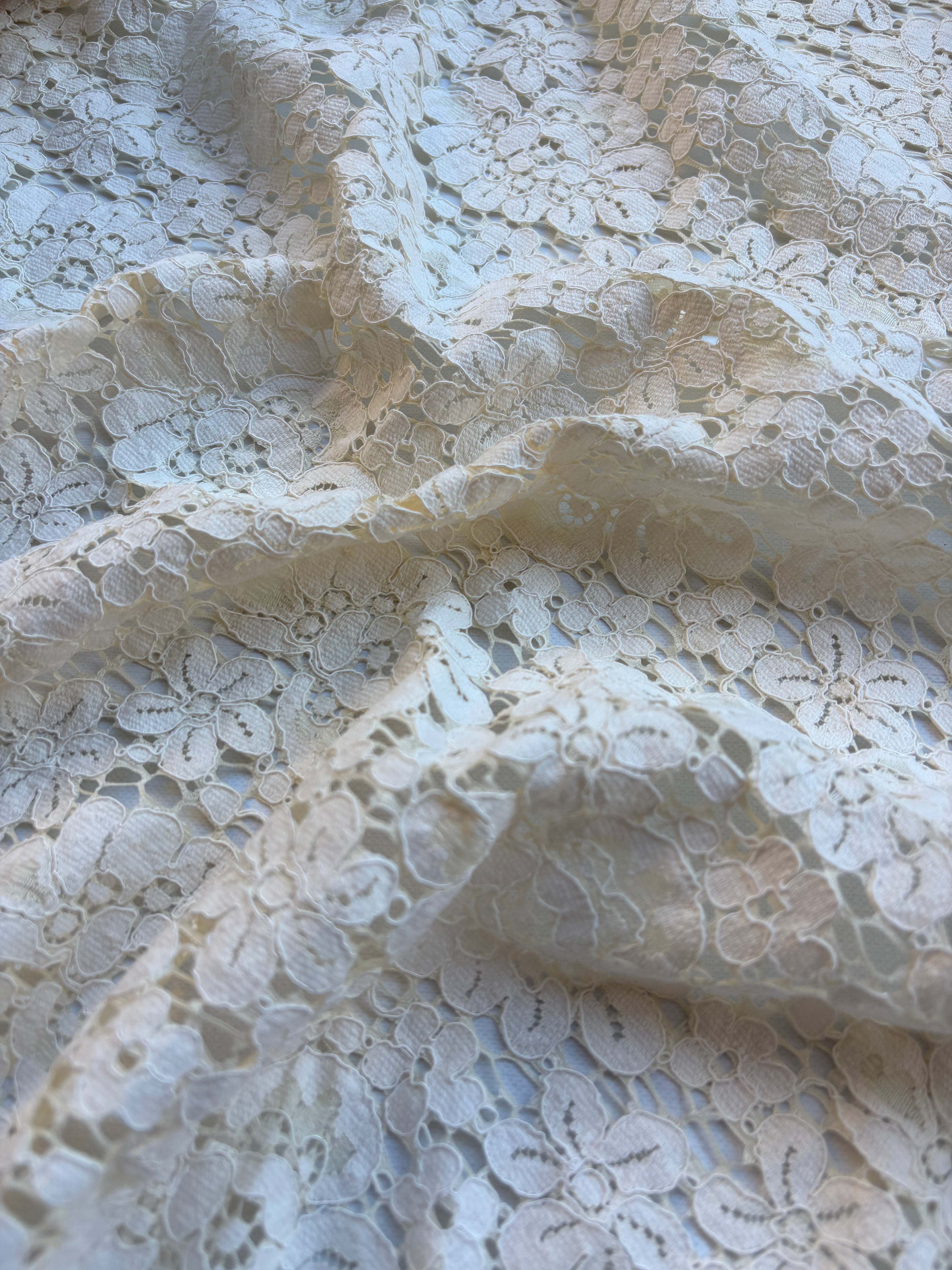 Pizzo Macramè Merletto Encanto Panna