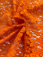 Pizzo Macramè Merletto Encanto Arancione