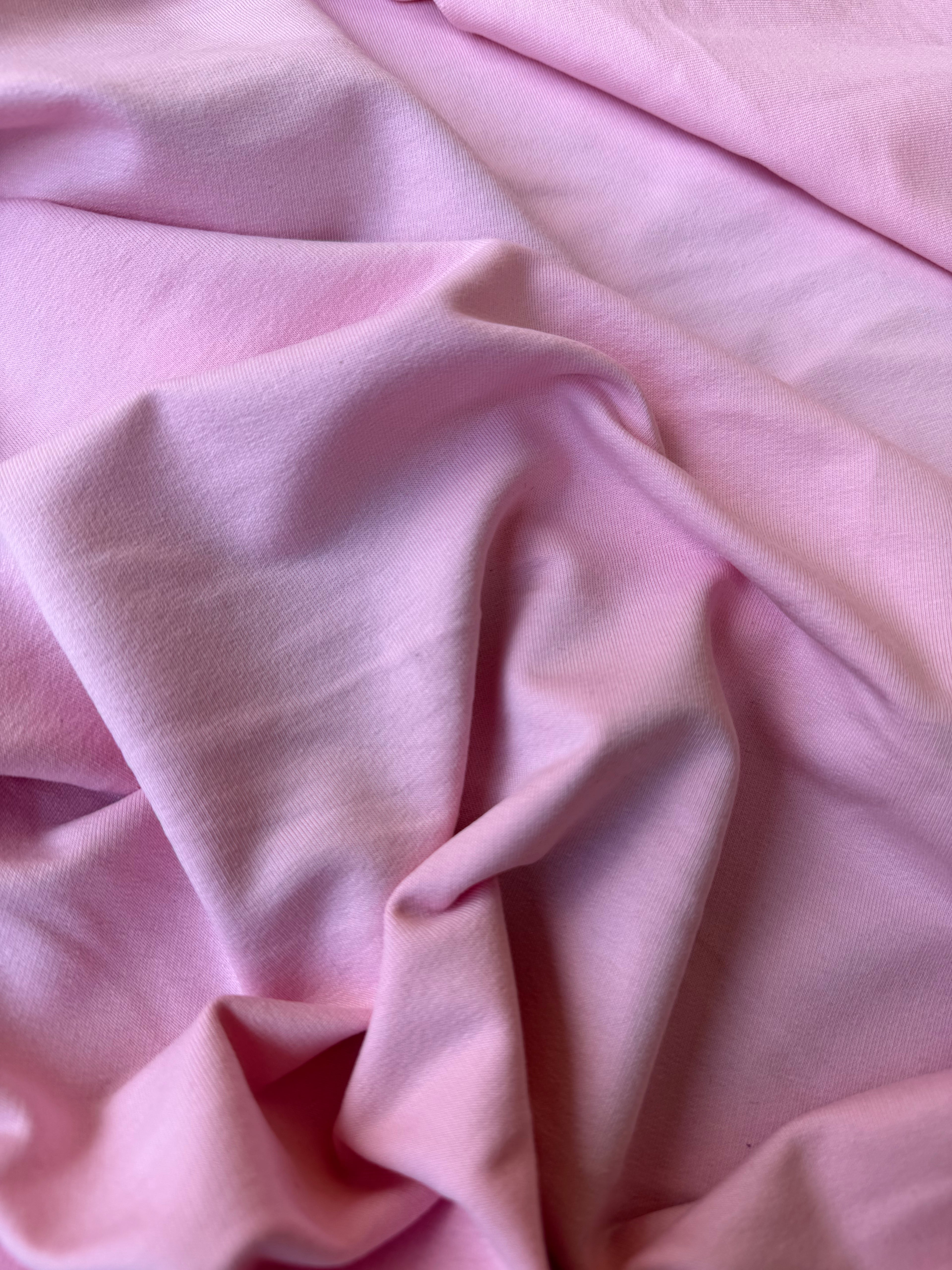 Tessuto Felpa PANTAREI Cotone Garzata Elastica