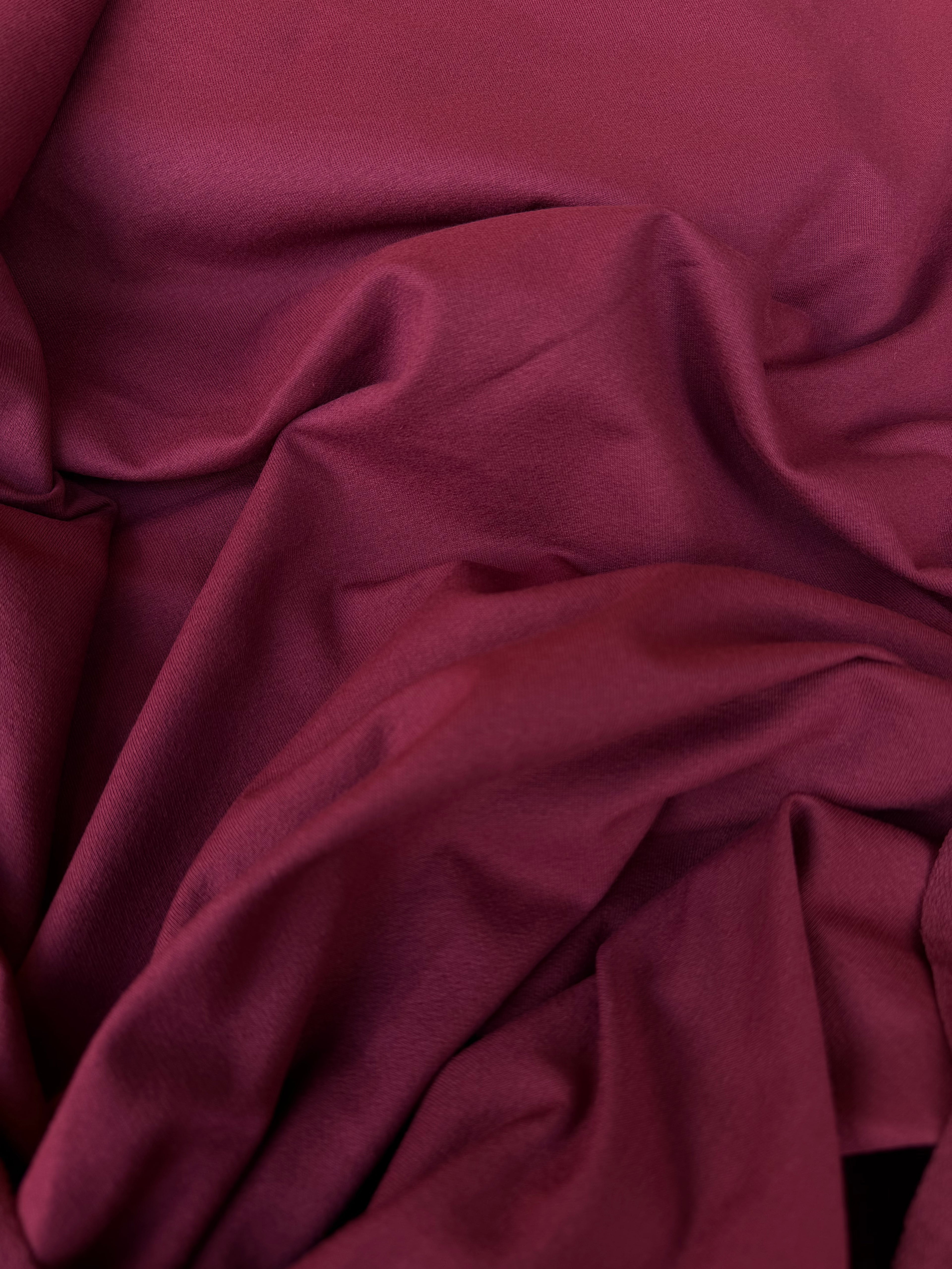 Tessuto Felpa PANTAREI Cotone Garzata Elastica