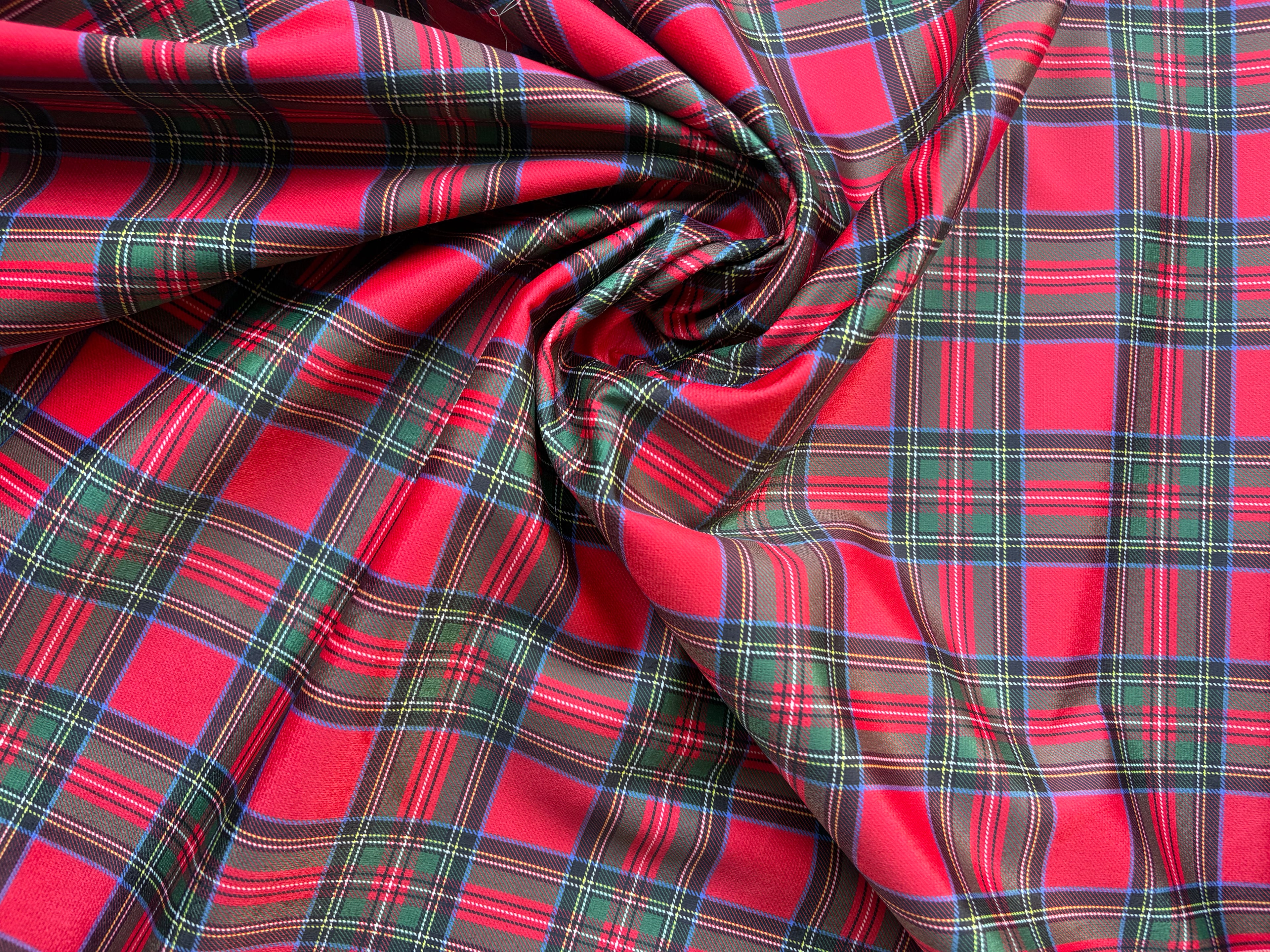 Velluto SCOZZESE TARTAN (OFFERTA) - WorldTessuti