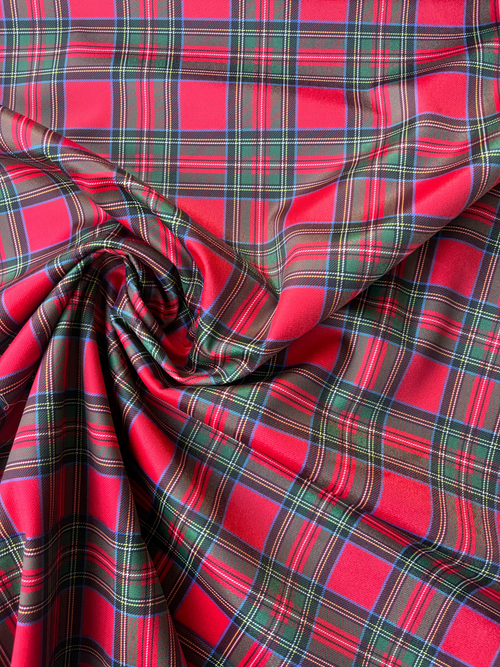 Velluto SCOZZESE TARTAN (OFFERTA) - WorldTessuti