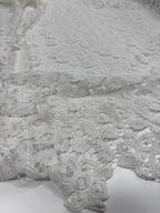 Pizzo Macrame Floreale Puro Cotone