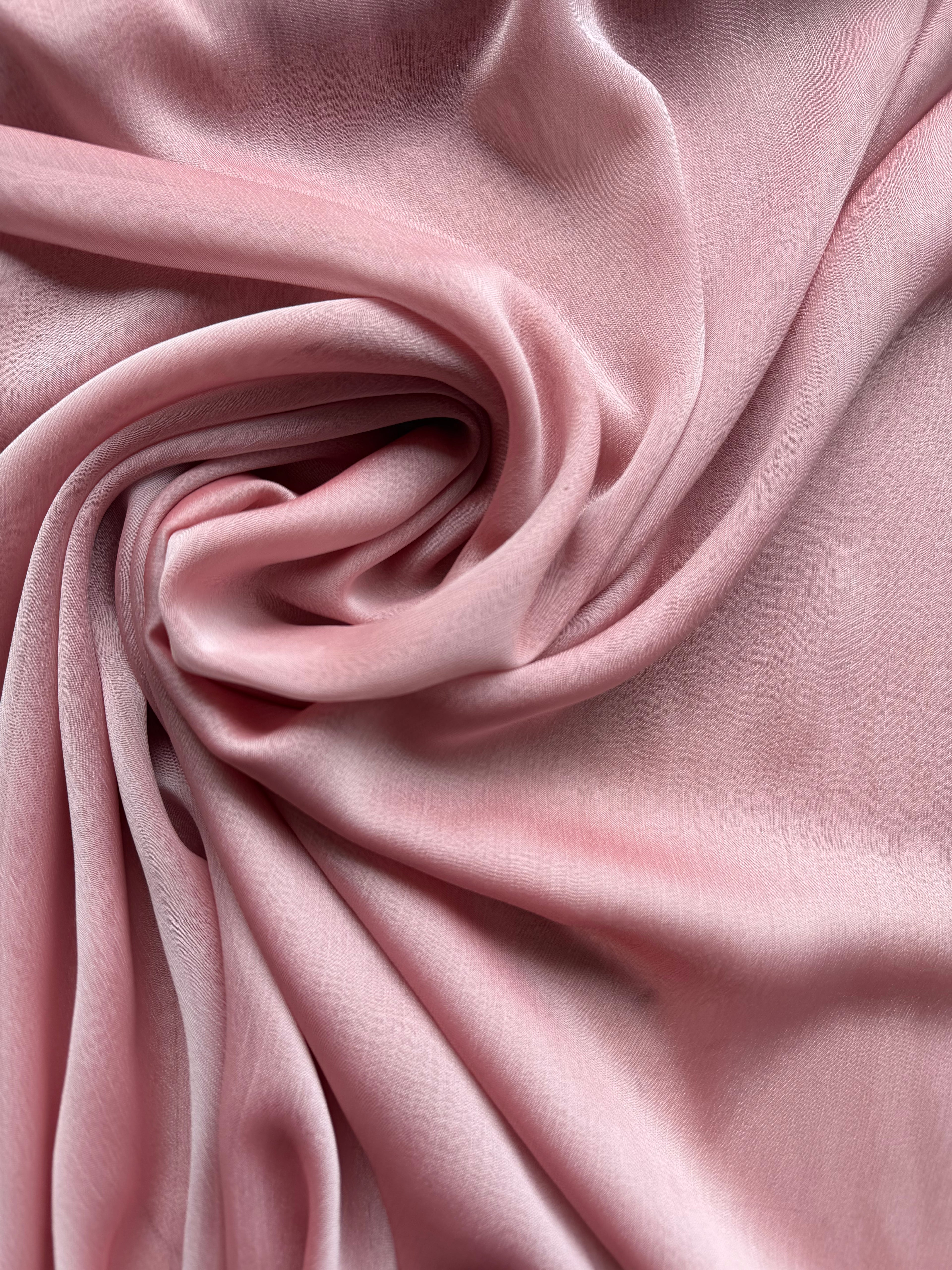Chiffon IRIDESCENTE Rosa Giapponese SOTTOPREZZO