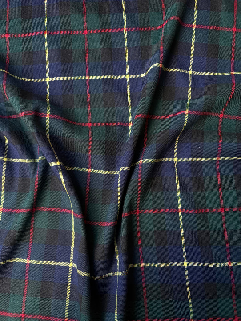 Tartan Scozzese Quadrone Verdone Black Watch Inglese