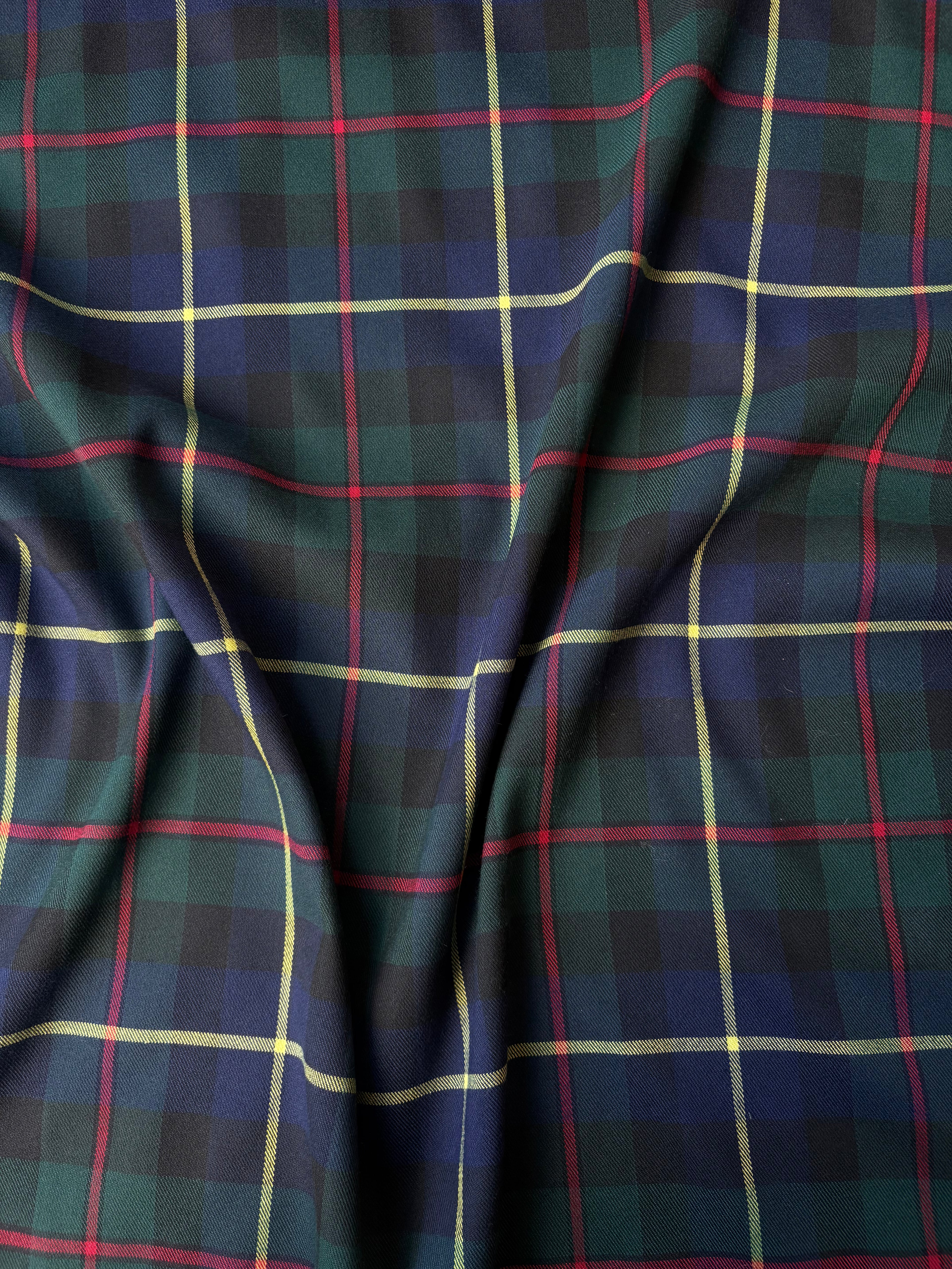 Tartan Scozzese Quadrone Verdone Black Watch Inglese