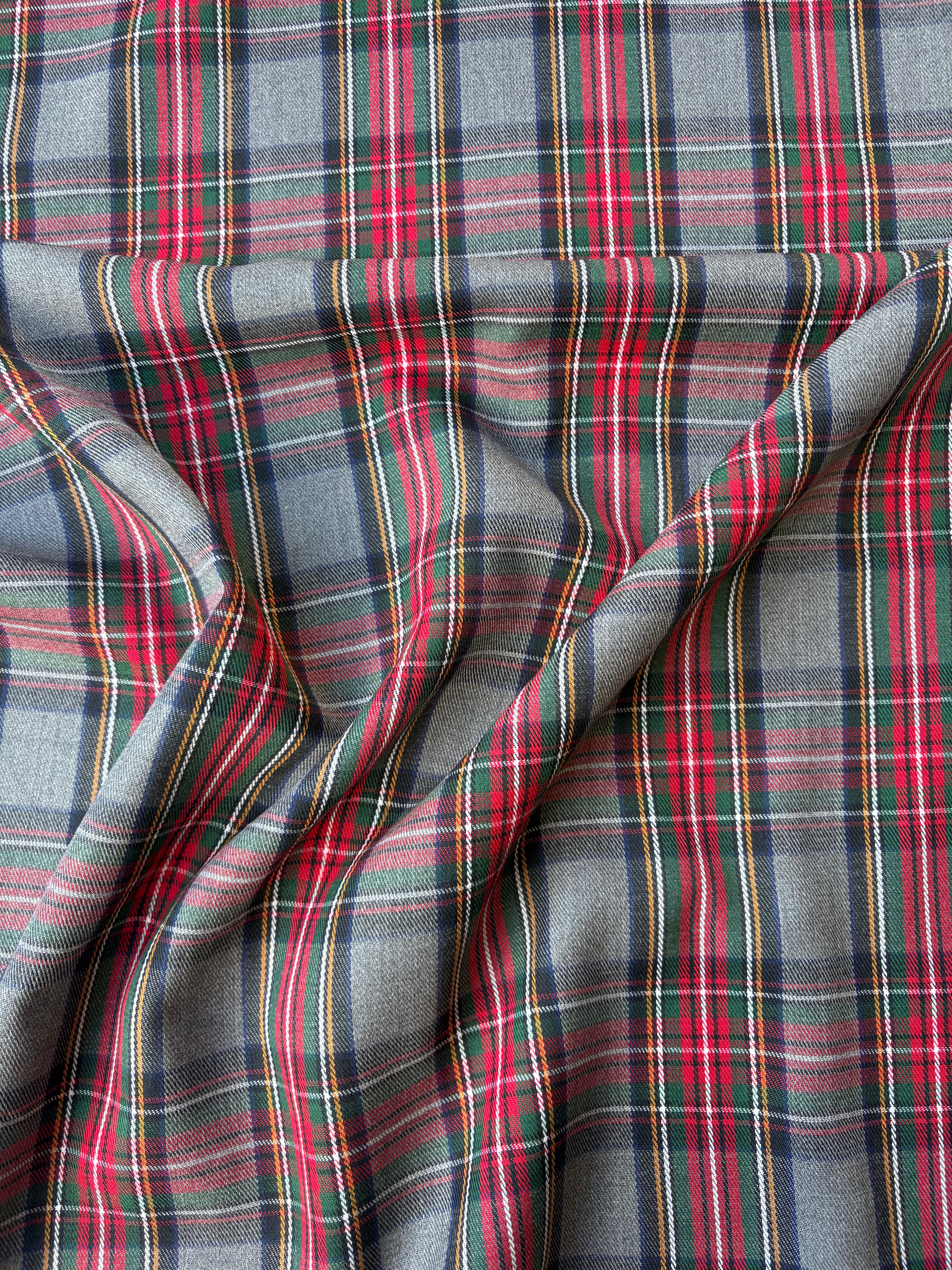 Tartan Scozzese Quadrone Grigio Rosso Scozzese Kilt