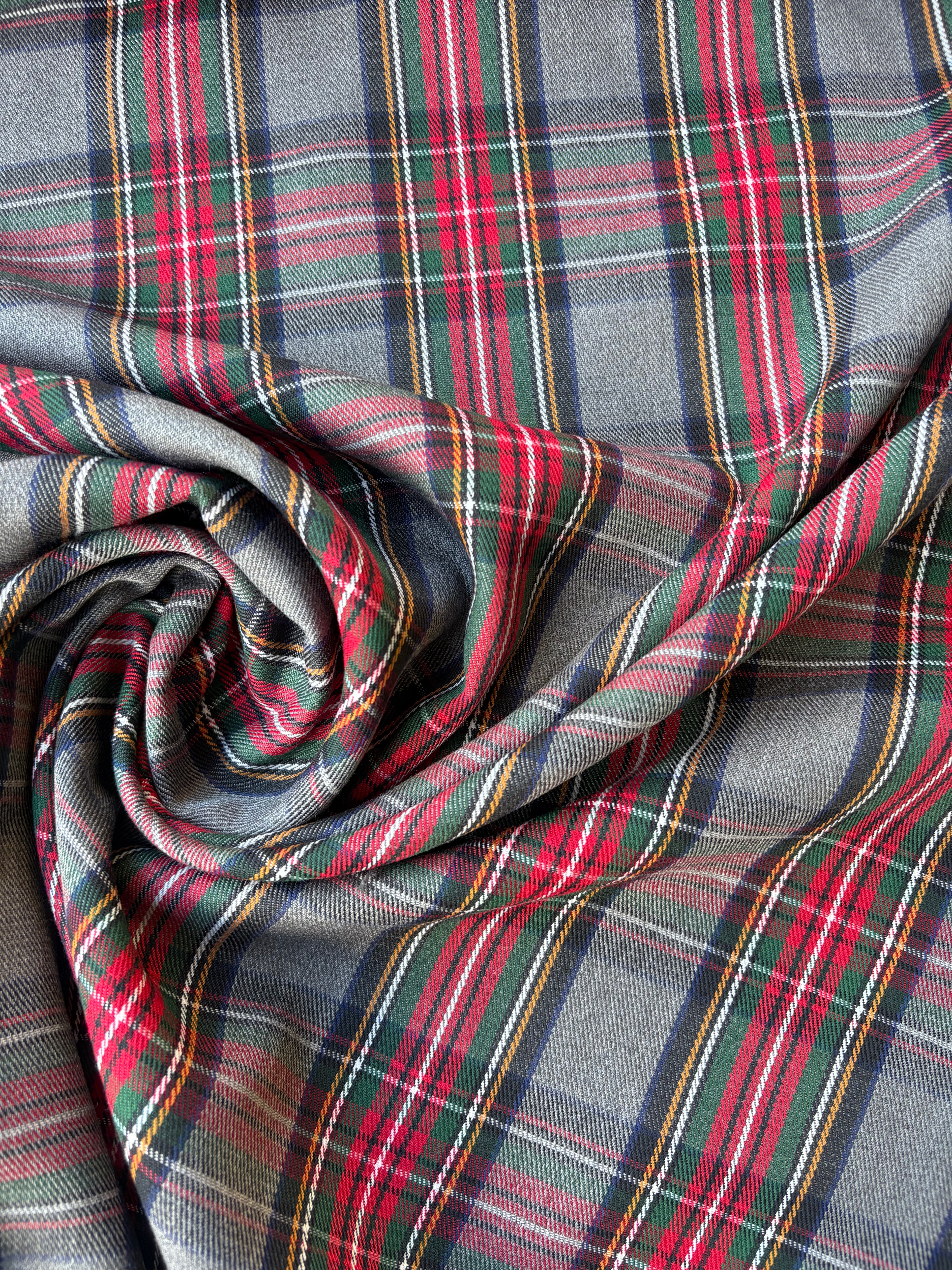 Tartan Scozzese Quadrone Grigio Rosso Scozzese Kilt