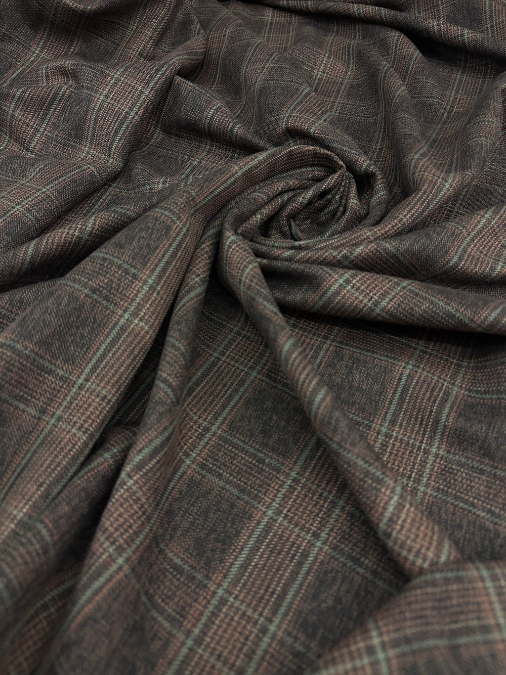 Tartan Scozzese Lanetta Marrone SOTTOPREZZO