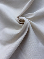 Piquet Cotone Mini Pois Beige