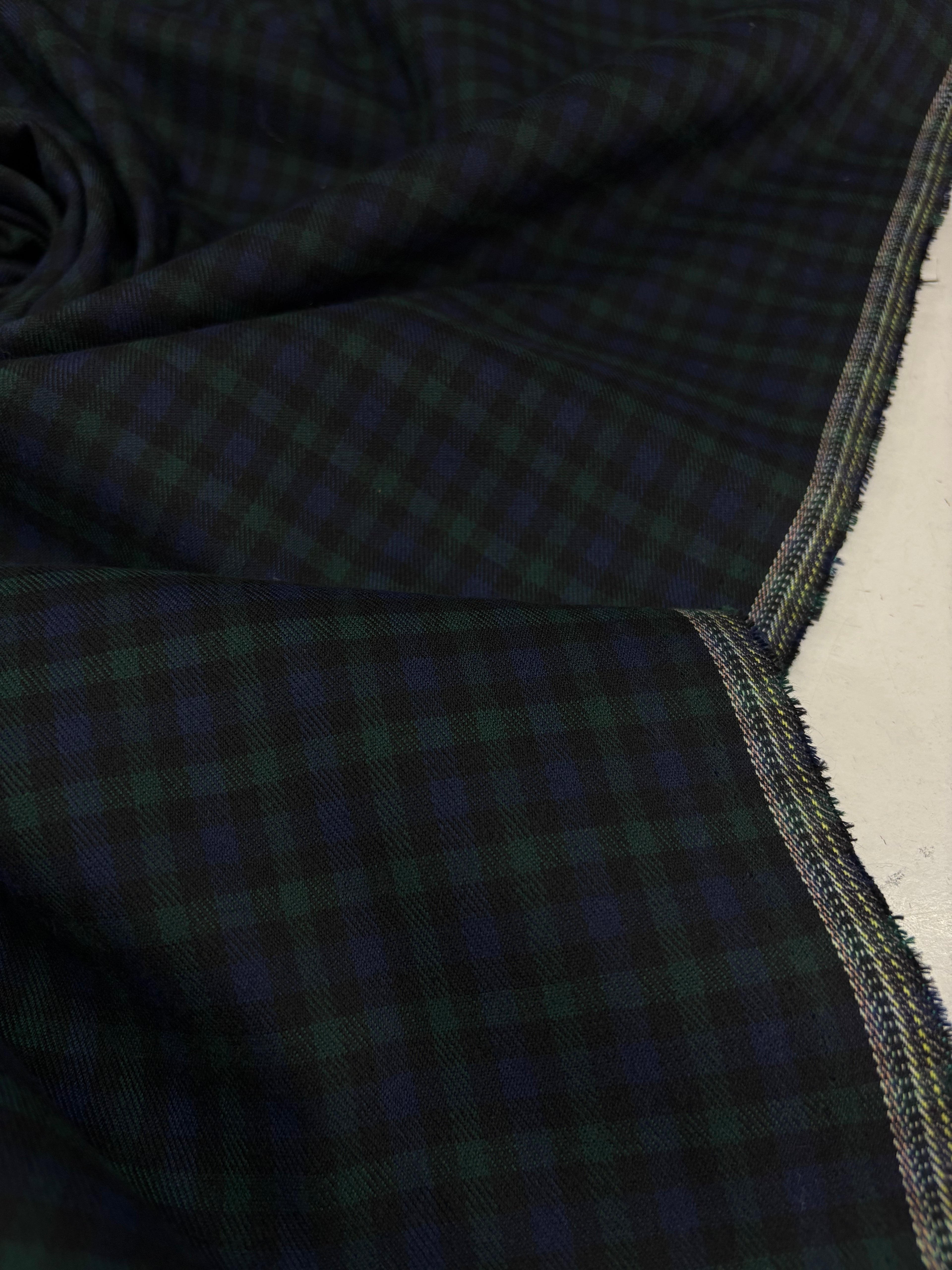 Tartan Scozzese Quadro Piccolo Verdone Black Watch Inglese