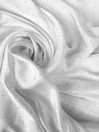 Satin Bianco Brillantino Punto Luce Glitter