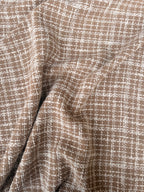 Tessuto Tweed Tipologia Chanel Beige