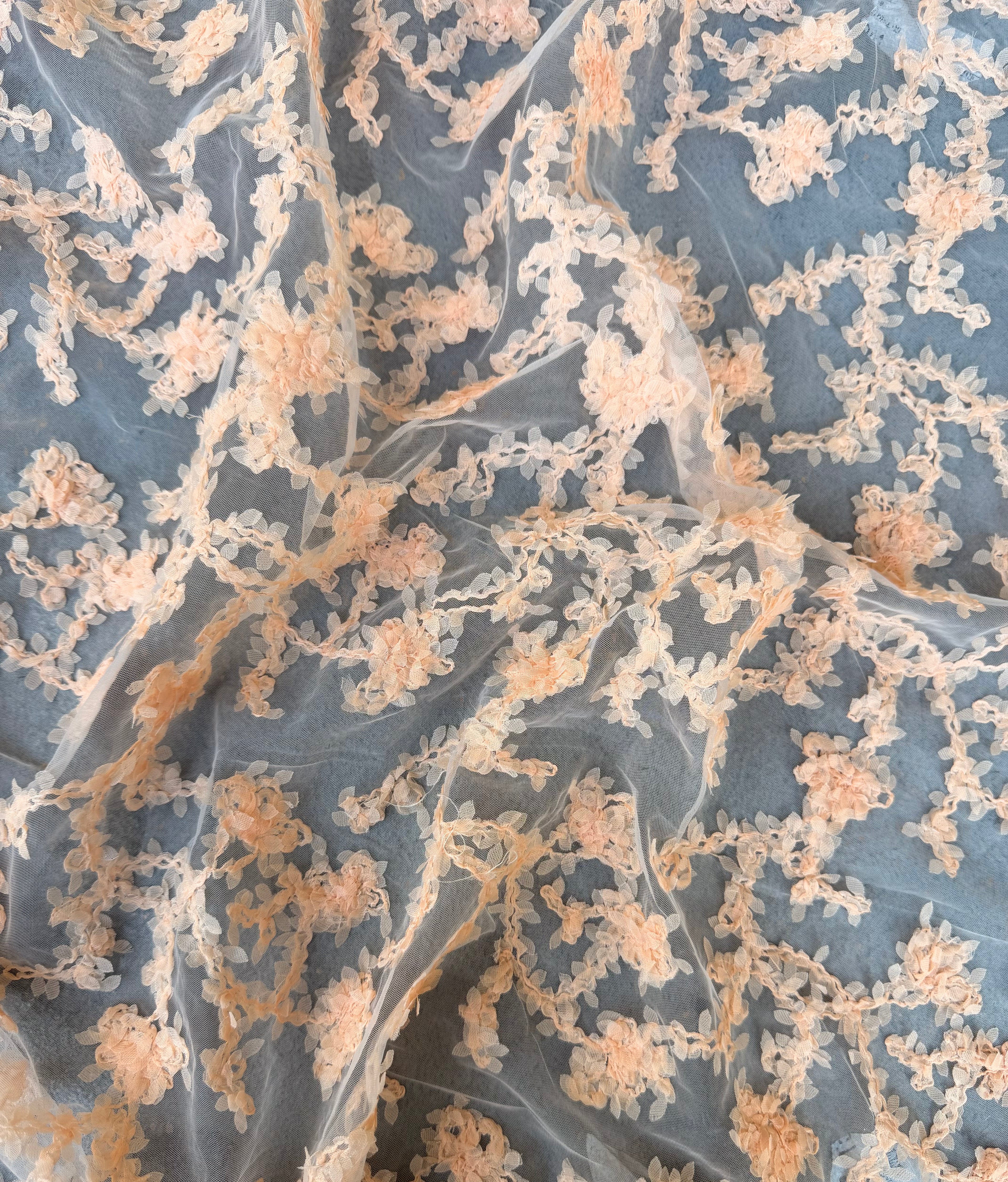 Tulle Pizzo Fiorellini