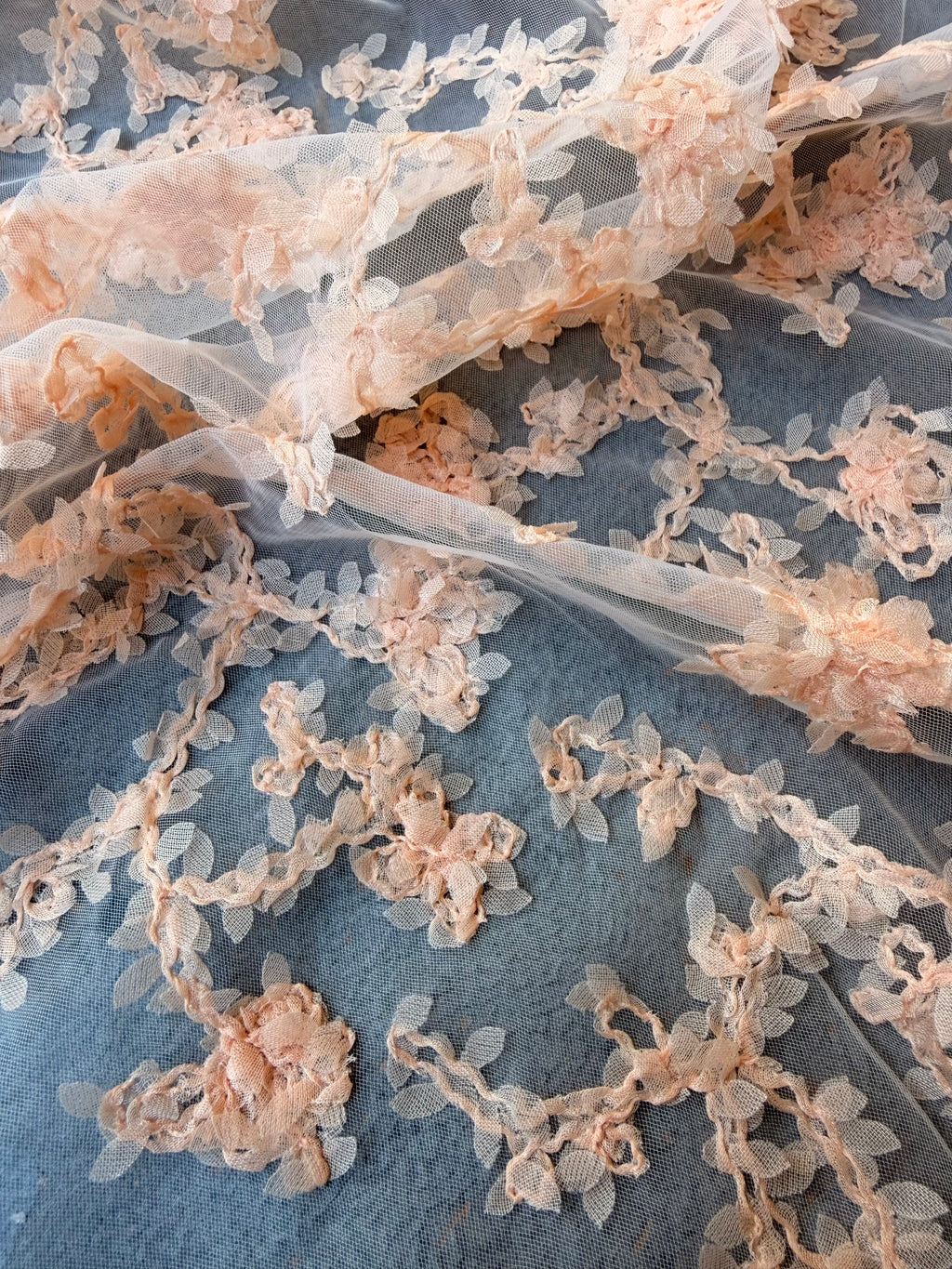 Tulle Pizzo Fiorellini