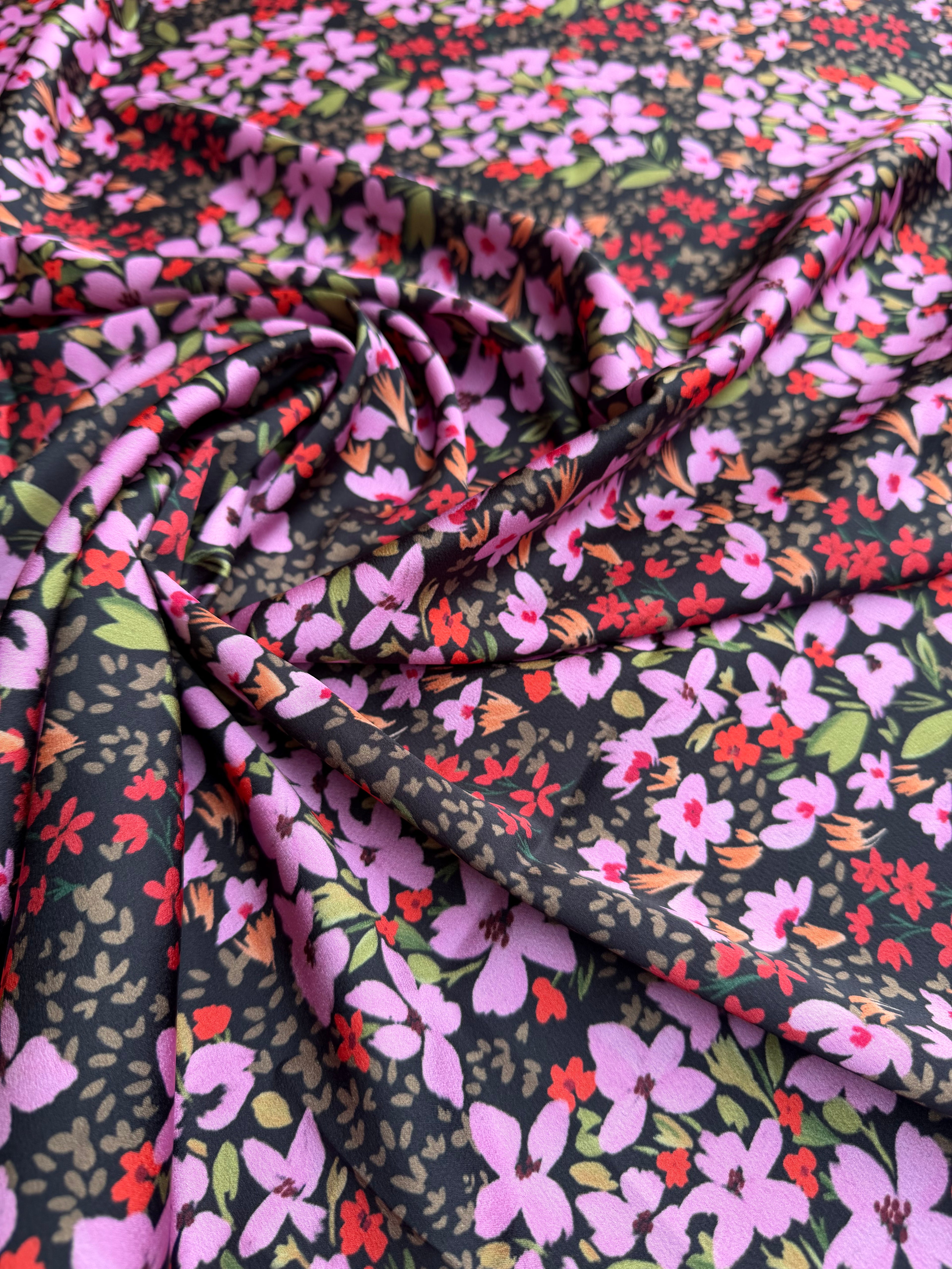 Tessuto Satin Provenzale Varane