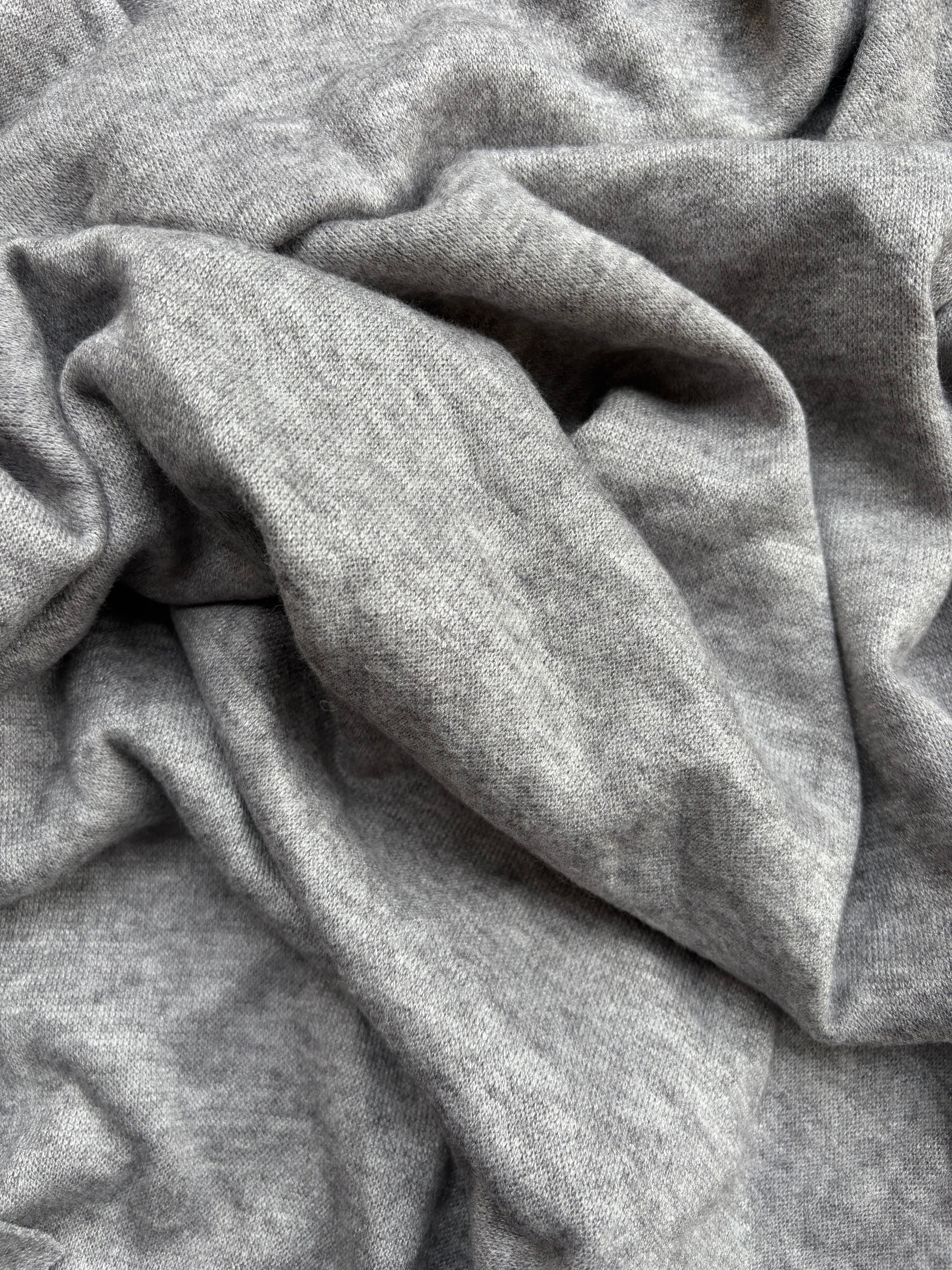 Scampolo Maglia Cashmere Grigio 3,20x1,50