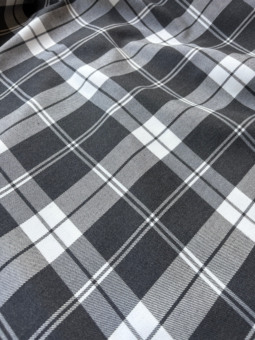 Tartan Scozzese Quadro Watch Grigio