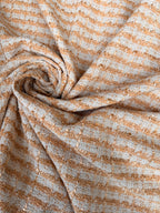 Tessuto Tweed Tipologia Chanel Elite Arancio