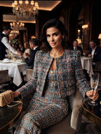 Tessuto Tweed Tipologia Chanel Elite Multicolor