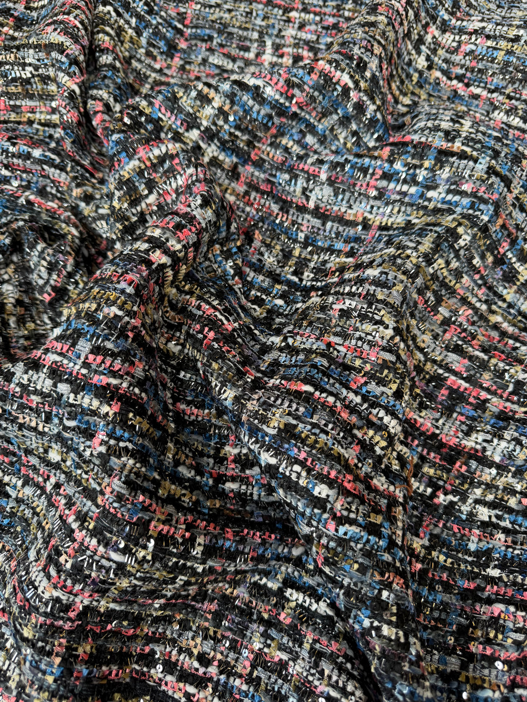Tessuto Tweed Tipologia Chanel Elite Multicolor