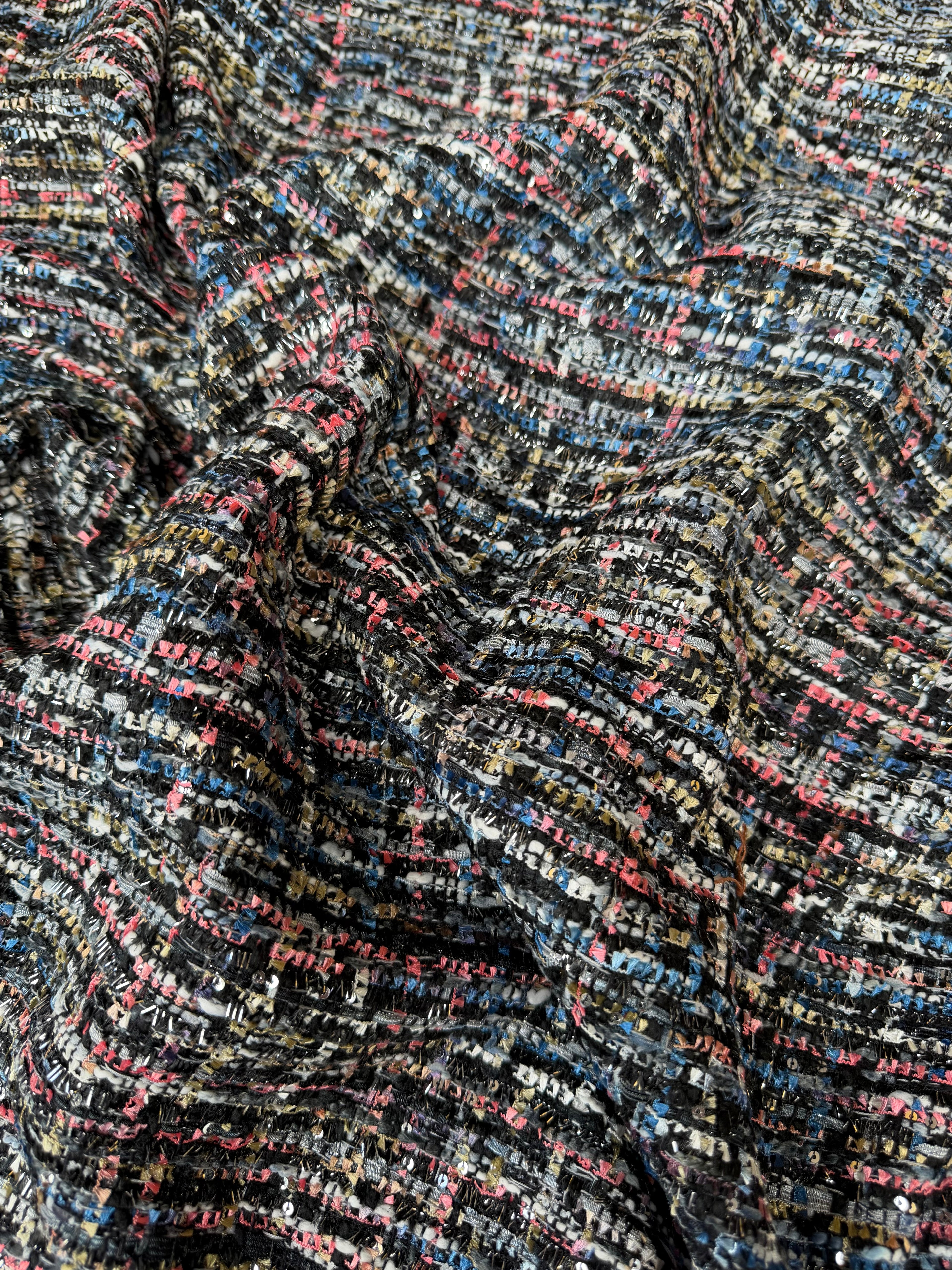 Tessuto Tweed Tipologia Chanel Elite Multicolor