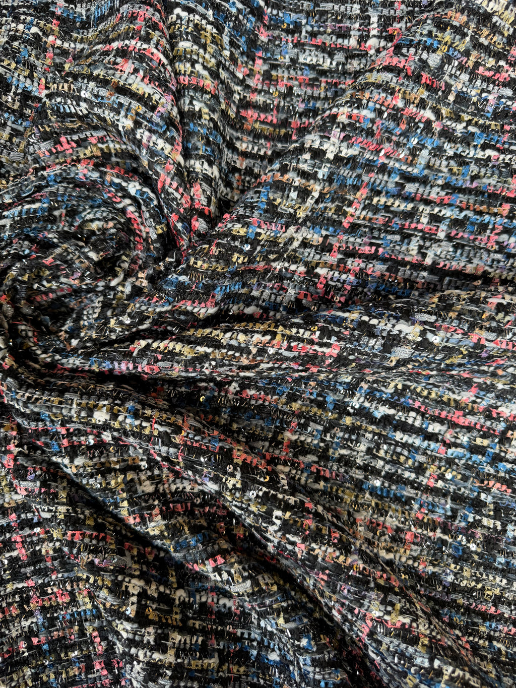 Tessuto Tweed Tipologia Chanel Elite Multicolor