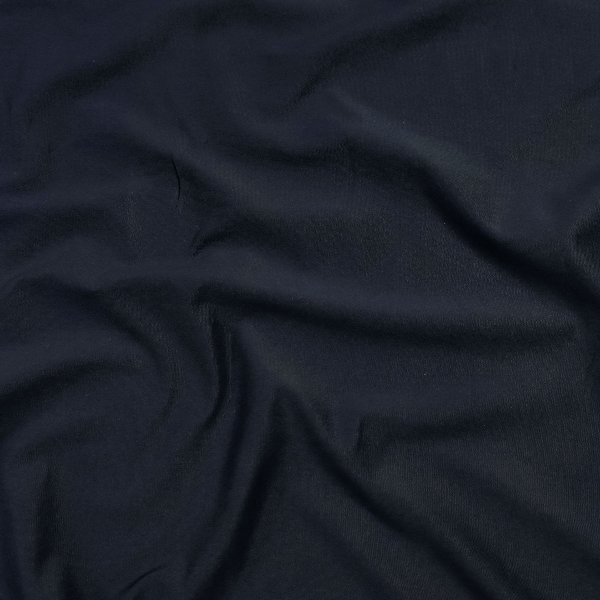 Jersey Di Cotone Tinta unita Blu Sottoprezzo