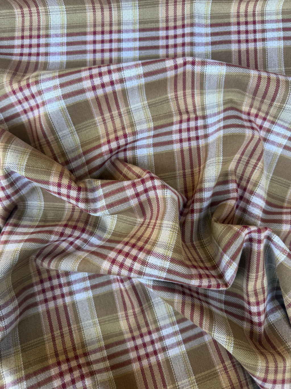 Tartan Scozzese Lanetta Quadro Classic Beige