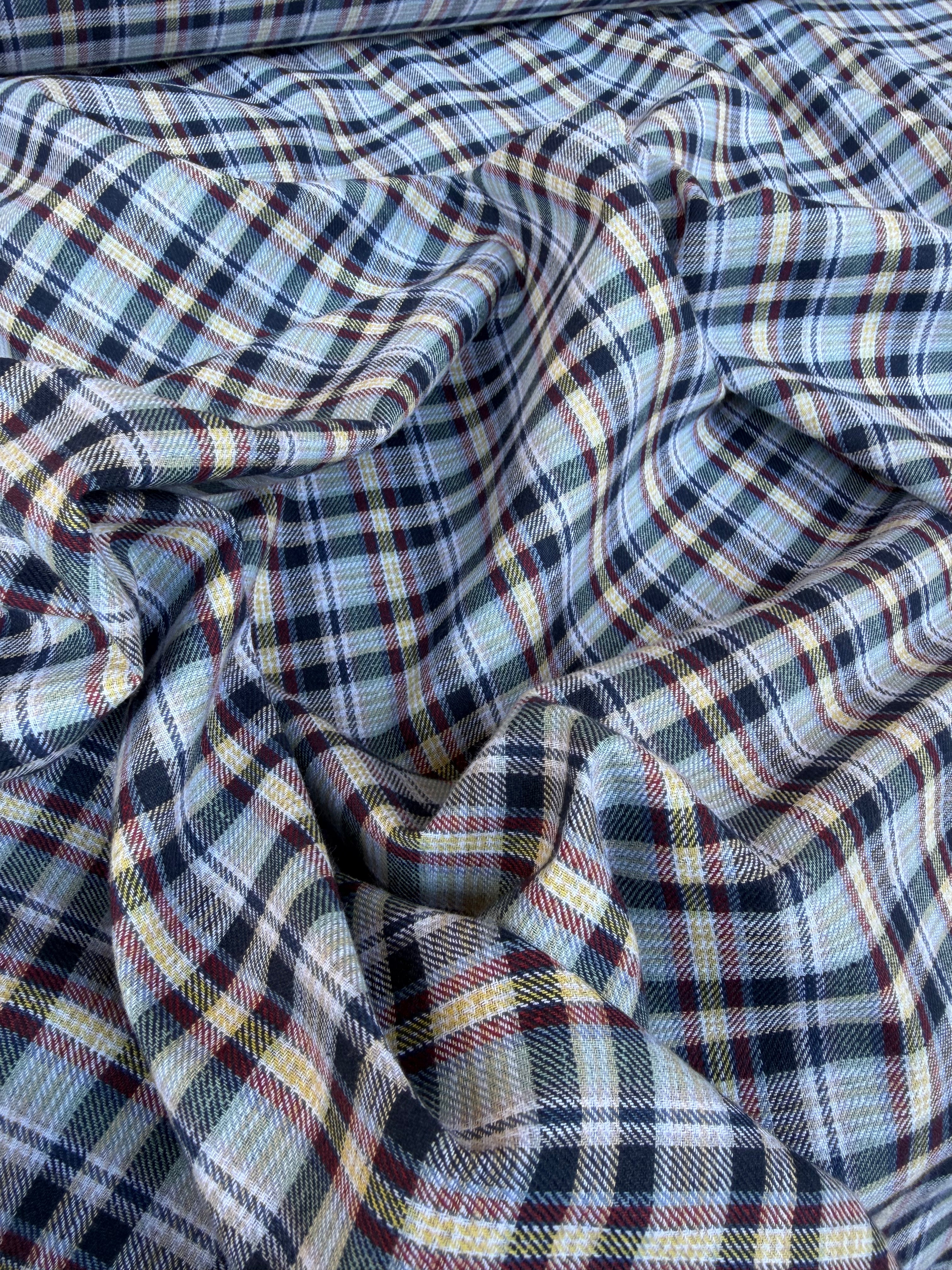 Tartan Scozzese Lanetta Multicolor Green