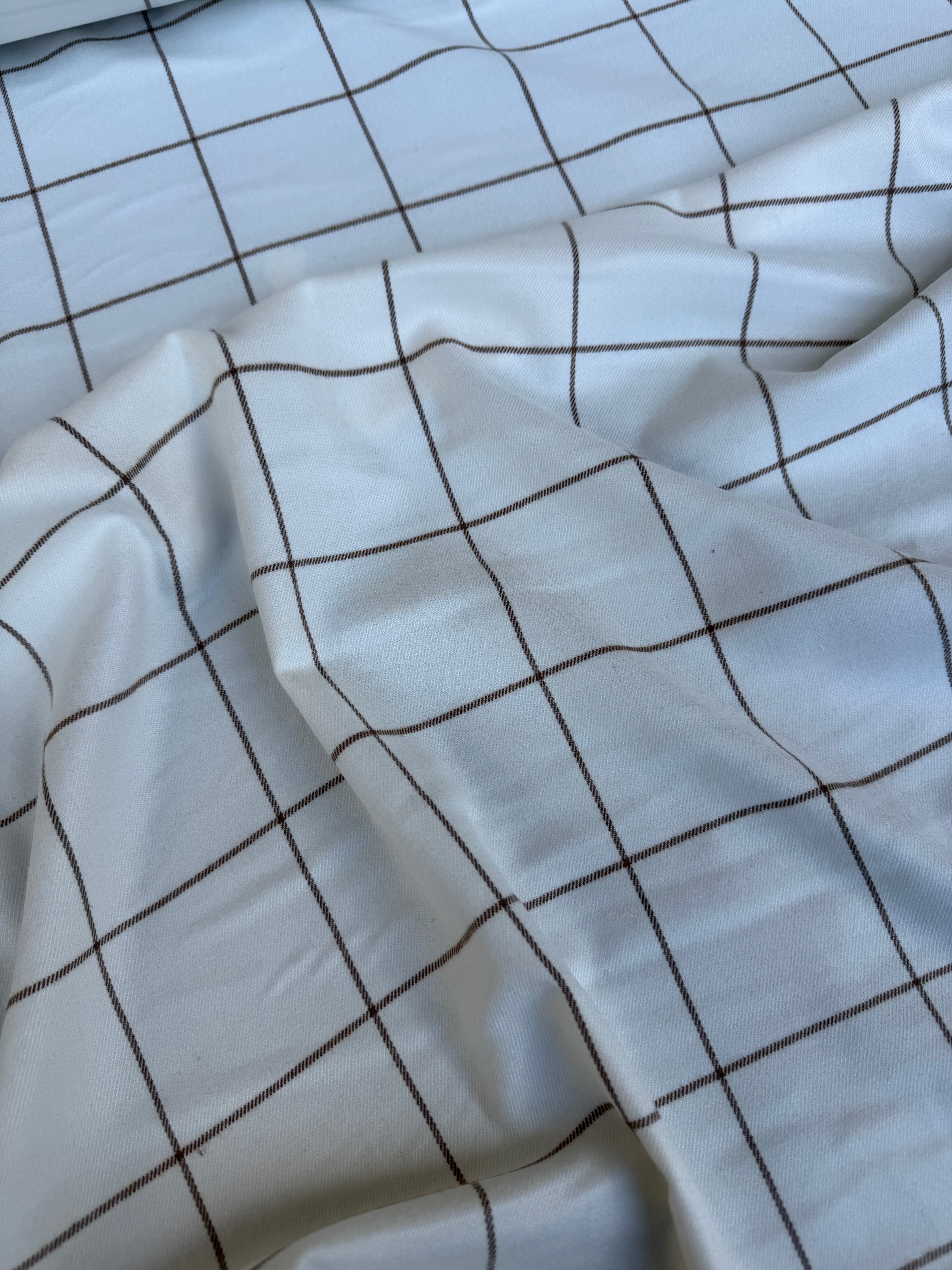 Tartan Scozzese Lanetta Fiocco di neve