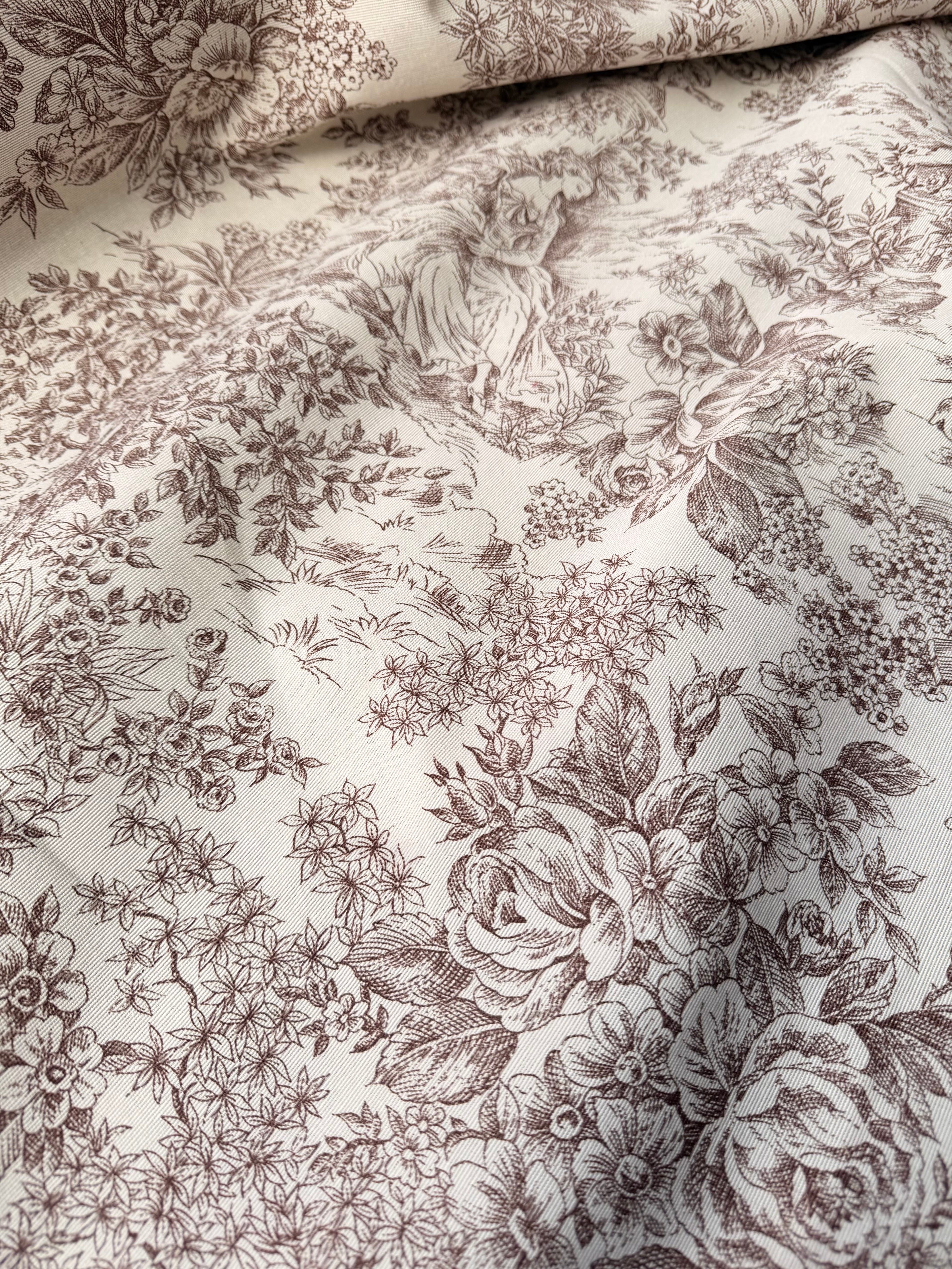 Tela de algodón para muebles, Tela de Jouy 