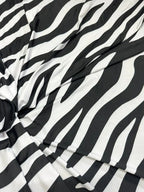 Lycra Zebrato White