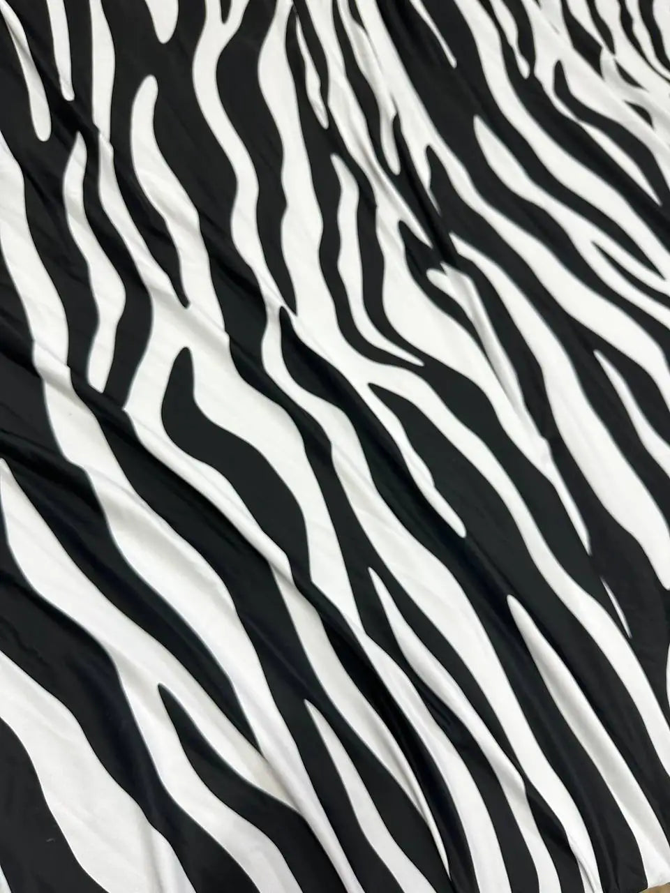 Lycra Zebrato White