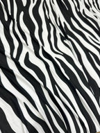 Lycra Zebrato White