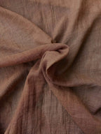 Mussola Garza Cotone Marroncino #1