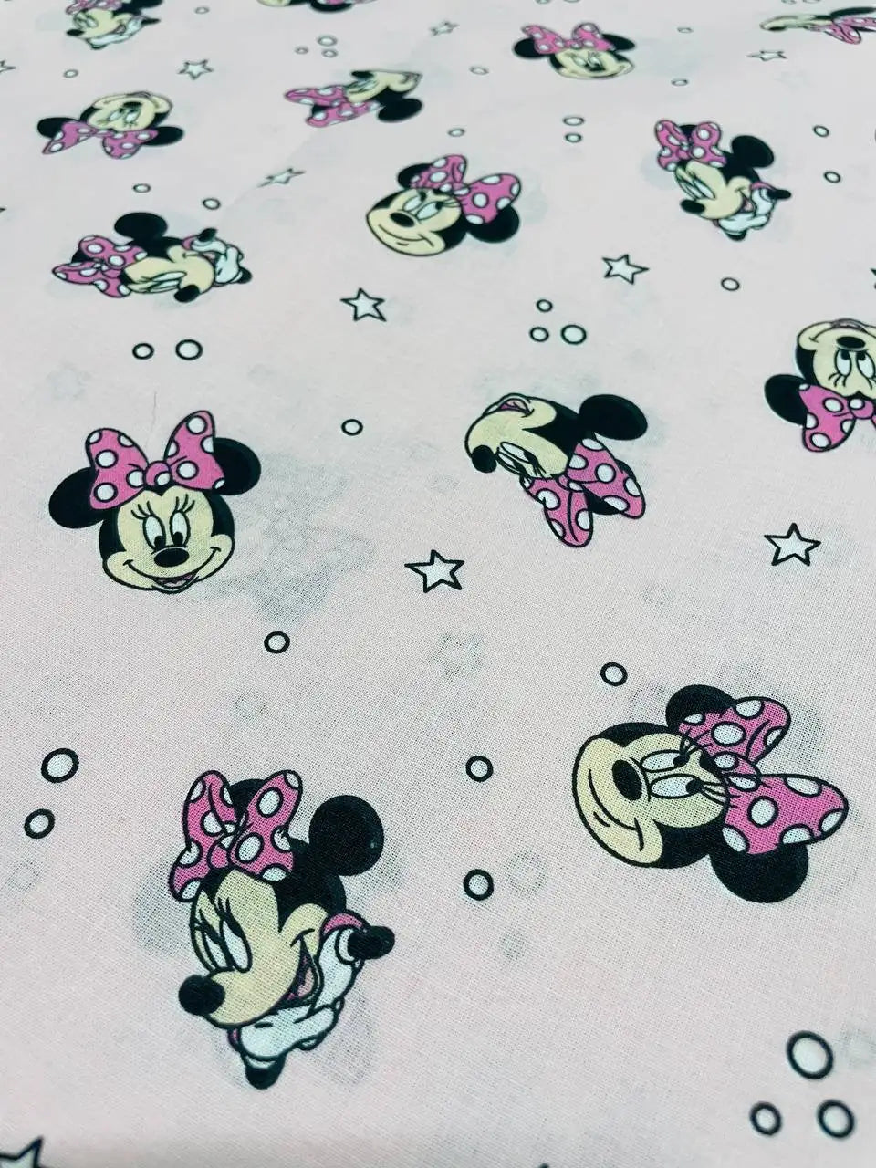 PACK DISNEY GIRL MINNIE PRINCESS 3 PZ COTONE 100X70