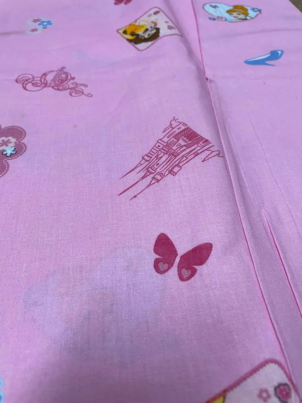 PACK DISNEY GIRL MINNIE PRINCESS 3 PZ COTONE 100X70