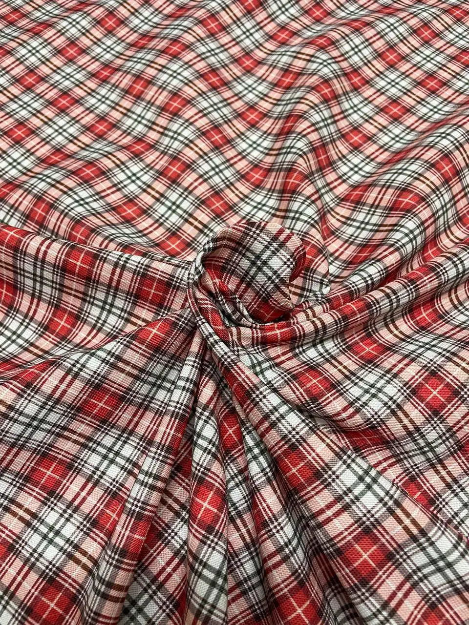 Panama Tartan Geometrico Natalizio