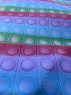 Pannolenci Stampato POP ART MULTICOLOR
