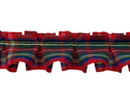 Passamaneria Nastro Plissè Scozzese Tartan 2 CM