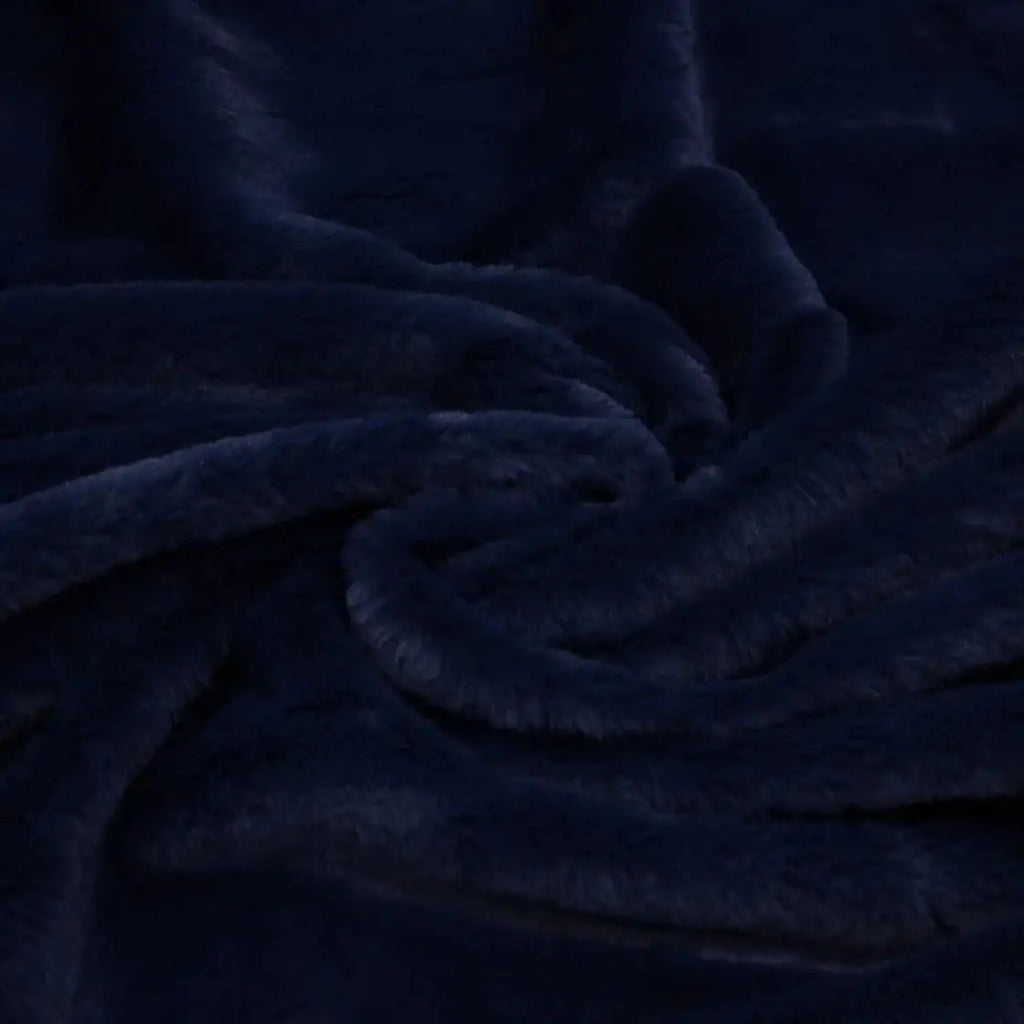 Pelliccia Ecologica Morbida 0,5 m / BLU NAVY